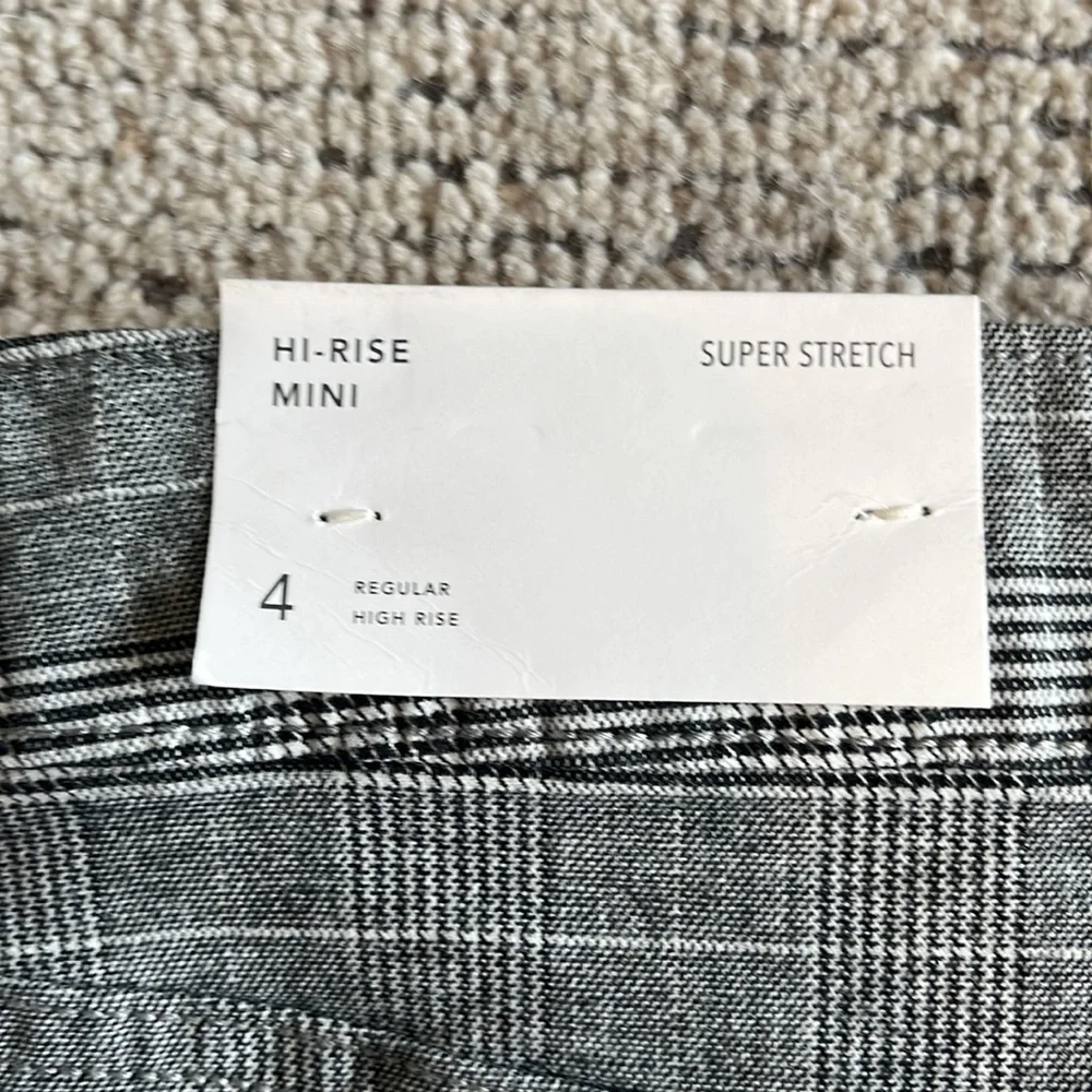 New Women’s size for American Eagle high-rise plaid miniskirt - Picture 6 of 7